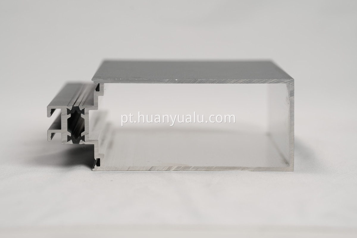 Perfis de parede de cortina estrutural Structural curtain wall profiles
